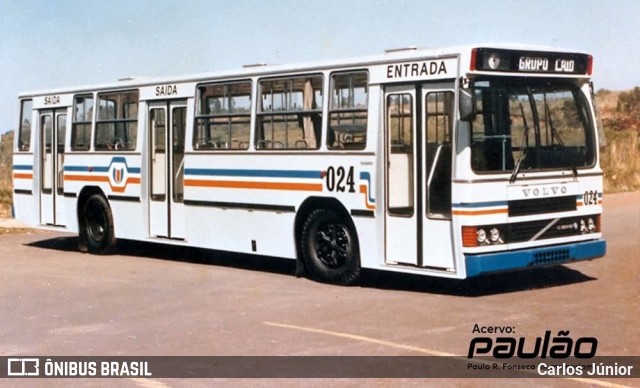 Transurb EBTU 024 na cidade de Goiânia, Goiás, Brasil, por Carlos Júnior. Número da foto: #12969942.