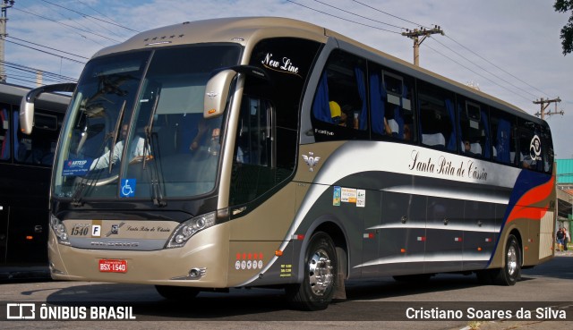 Viação Santa Rita de Cássia 1540 na cidade de São Paulo, São Paulo, Brasil, por Cristiano Soares da Silva. Número da foto: #12970493.