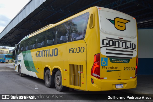 Empresa Gontijo de Transportes 15030 na cidade de Lambari, Minas Gerais, Brasil, por Guilherme Pedroso Alves. Número da foto: #12970223.