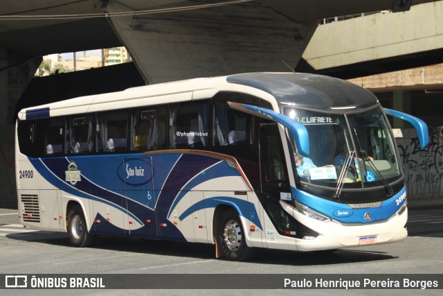 Viação São Luiz 24900 na cidade de Belo Horizonte, Minas Gerais, Brasil, por Paulo Henrique Pereira Borges. Número da foto: #12970368.