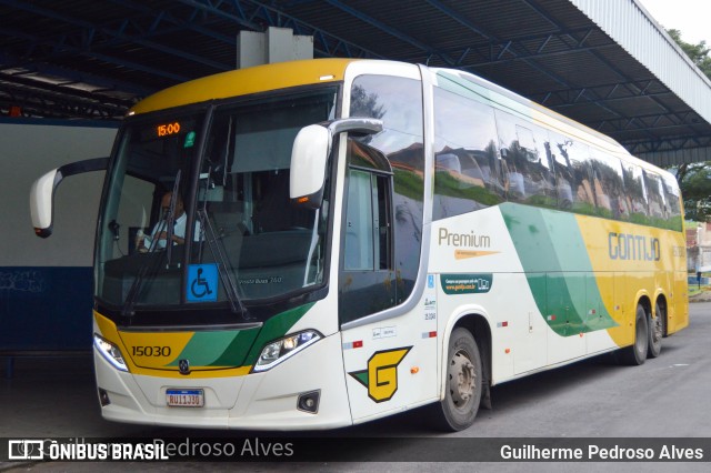 Empresa Gontijo de Transportes 15030 na cidade de Lambari, Minas Gerais, Brasil, por Guilherme Pedroso Alves. Número da foto: #12970213.
