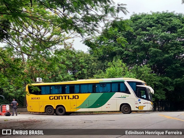 Empresa Gontijo de Transportes 16510 na cidade de São Paulo, São Paulo, Brasil, por Edinilson Henrique Ferreira. Número da foto: #12969617.