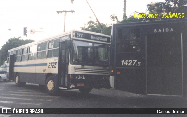 HP Transportes Coletivos 2725 na cidade de Goiânia, Goiás, Brasil, por Carlos Júnior. Número da foto: #12970064.