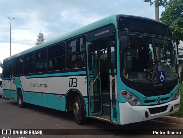 UTB - União Transporte Brasília 1130 na cidade de Brazlândia, Distrito Federal, Brasil, por Pietro Ribeiro. Número da foto: #12968853.