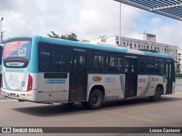 Rota Sol > Vega Transporte Urbano 35508 na cidade de Fortaleza, Ceará, Brasil, por Lucas Caetano. Número da foto: #12968841.