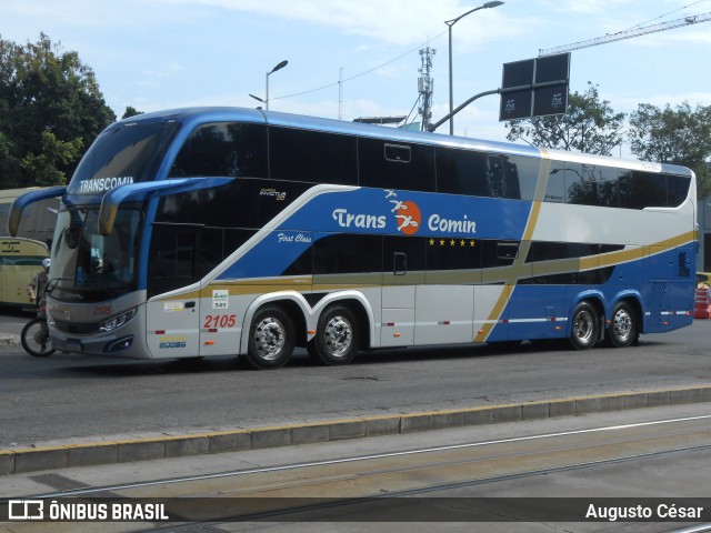 Trans Comin 2105 na cidade de Rio de Janeiro, Rio de Janeiro, Brasil, por Augusto César. Número da foto: #12970013.