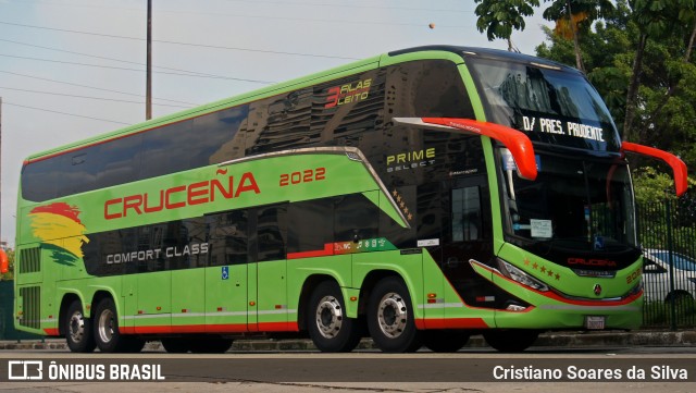 Autobuses Cruceña 2022 na cidade de São Paulo, São Paulo, Brasil, por Cristiano Soares da Silva. Número da foto: #12970445.