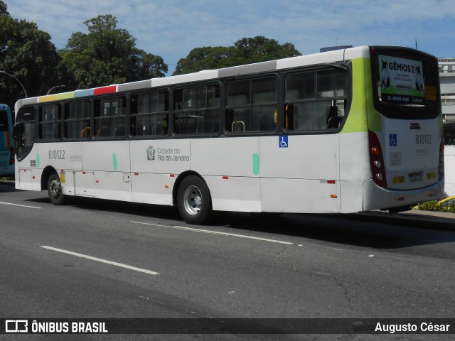 Transportes Paranapuan B10122 na cidade de Rio de Janeiro, Rio de Janeiro, Brasil, por Augusto César. Número da foto: #12970048.