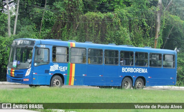 Borborema Imperial Transportes 353 na cidade de Recife, Pernambuco, Brasil, por Vicente de Paulo Alves. Número da foto: #12968303.