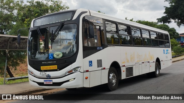 Justinópolis Transportes P226 na cidade de Belo Horizonte, Minas Gerais, Brasil, por Nilson Brandão Alves. Número da foto: #12969842.