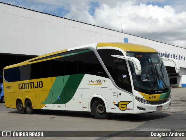 Empresa Gontijo de Transportes 19610 na cidade de Goiânia, Goiás, Brasil, por Douglas Andrez. Número da foto: #12969090.