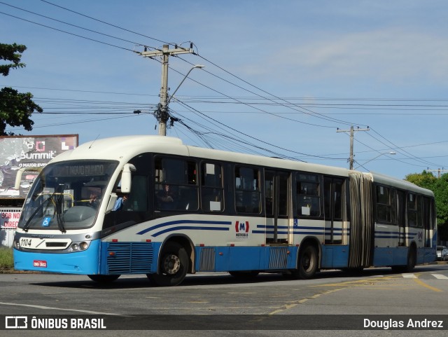 Metrobus 1104 na cidade de Goiânia, Goiás, Brasil, por Douglas Andrez. Número da foto: #12969130.
