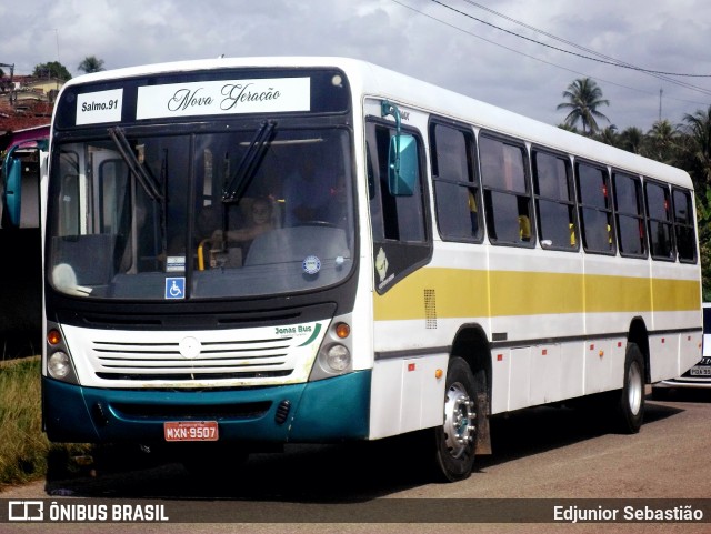 Jonas Bus 1507 na cidade de Paudalho, Pernambuco, Brasil, por Edjunior Sebastião. Número da foto: #12969596.