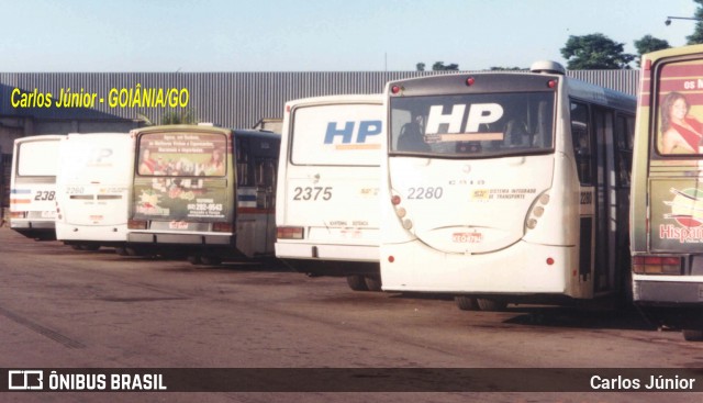 HP Transportes Coletivos 2280 na cidade de Goiânia, Goiás, Brasil, por Carlos Júnior. Número da foto: #12970095.