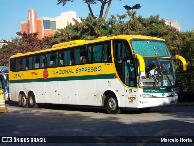 Nacional Expresso 36307 na cidade de São Paulo, São Paulo, Brasil, por Marcelo Horta. Número da foto: #12968304.