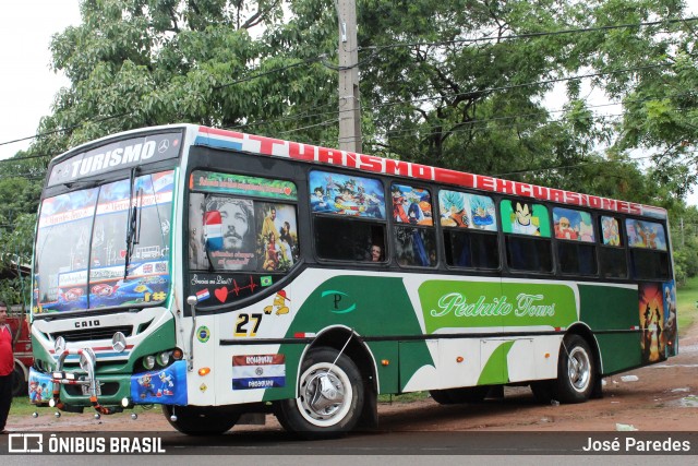 Autobuses sin identificación - Paraguai 27 na cidade de Caacupé, Cordillera, Paraguai, por José Paredes. Número da foto: #12969331.