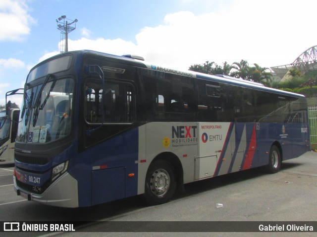Next Mobilidade - ABC Sistema de Transporte 80.247 na cidade de Barueri, São Paulo, Brasil, por Gabriel Oliveira. Número da foto: #12970838.