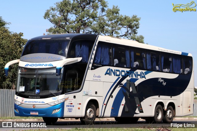 Empresa de Transportes Andorinha 7007 na cidade de Brasília, Distrito Federal, Brasil, por Filipe Lima. Número da foto: #12969147.