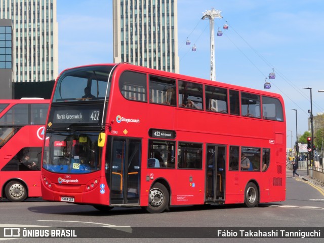 Stagecoach 12343 na cidade de London, Greater London, Inglaterra, por Fábio Takahashi Tanniguchi. Número da foto: #12969883.