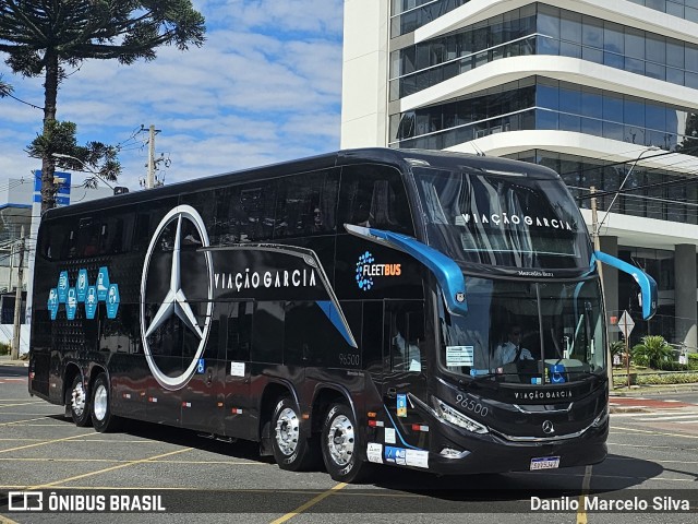 Viação Garcia 96500 na cidade de Curitiba, Paraná, Brasil, por Danilo Marcelo Silva. Número da foto: #12969063.