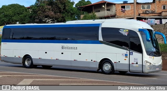 Británica Transportes 20250 na cidade de Betim, Minas Gerais, Brasil, por Paulo Alexandre da Silva. Número da foto: #12969625.