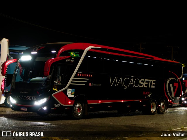 Viação Sete 049 na cidade de Teresina, Piauí, Brasil, por João Victor. Número da foto: #12970917.