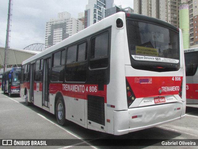 Express Transportes Urbanos Ltda 4 806 na cidade de Barueri, São Paulo, Brasil, por Gabriel Oliveira. Número da foto: #12970844.