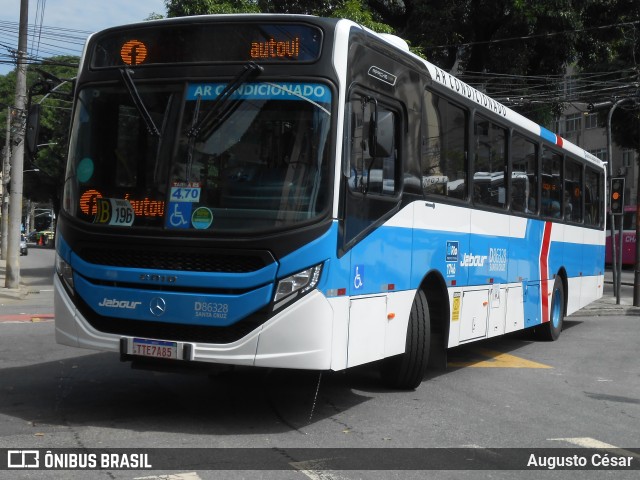Auto Viação Jabour D86328 na cidade de Rio de Janeiro, Rio de Janeiro, Brasil, por Augusto César. Número da foto: #12970027.