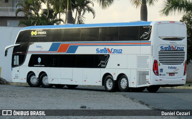 VUSC - Viação União Santa Cruz 3400 na cidade de Balneário Camboriú, Santa Catarina, Brasil, por Daniel Cezari. Número da foto: #12970377.