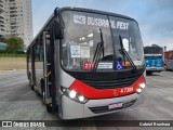 Pêssego Transportes 4 7309 na cidade de Barueri, São Paulo, Brasil, por Gabriel Brunhara. Número da foto: #:id.