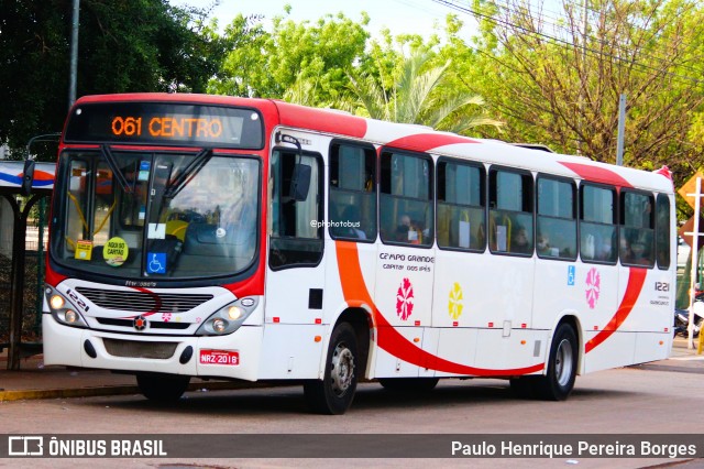 Viação Cidade Morena 1221 na cidade de Campo Grande, Mato Grosso do Sul, Brasil, por Paulo Henrique Pereira Borges. Número da foto: #12971452.
