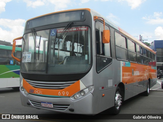 BB Transportes e Turismo 699 na cidade de Barueri, São Paulo, Brasil, por Gabriel Oliveira. Número da foto: #12971916.