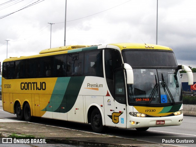 Empresa Gontijo de Transportes 17330 na cidade de São Paulo, São Paulo, Brasil, por Paulo Gustavo. Número da foto: #12972247.