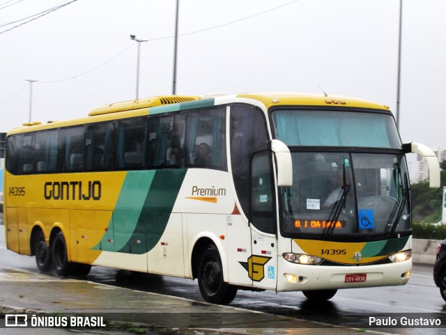 Empresa Gontijo de Transportes 14395 na cidade de São Paulo, São Paulo, Brasil, por Paulo Gustavo. Número da foto: #12972252.