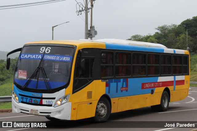 TTA S.A. - Línea 96 180 na cidade de Caacupé, Cordillera, Paraguai, por José Paredes. Número da foto: #12973283.
