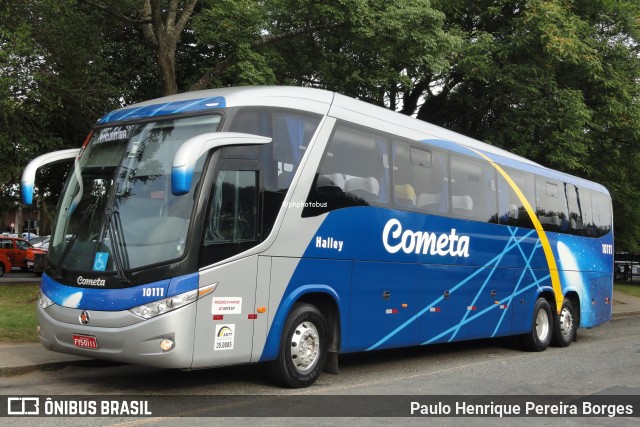 Viação Cometa 10111 na cidade de Curitiba, Paraná, Brasil, por Paulo Henrique Pereira Borges. Número da foto: #12972687.
