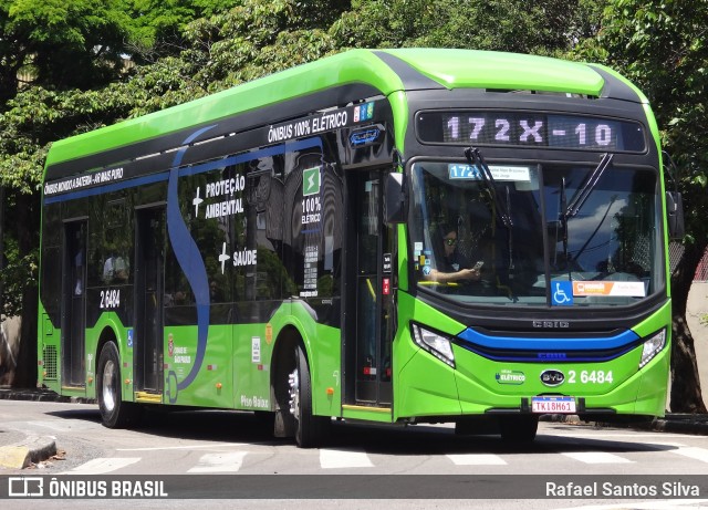 Transcooper > Norte Buss 2 6484 na cidade de São Paulo, São Paulo, Brasil, por Rafael Santos Silva. Número da foto: #12970969.