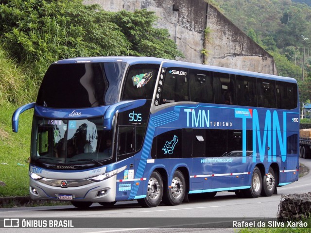 TMN Turismo 3800 na cidade de Petrópolis, Rio de Janeiro, Brasil, por Rafael da Silva Xarão. Número da foto: #12972075.