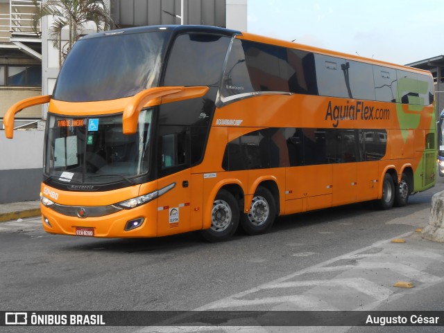 Viação Águia Branca 50480 na cidade de Rio de Janeiro, Rio de Janeiro, Brasil, por Augusto César. Número da foto: #12972771.