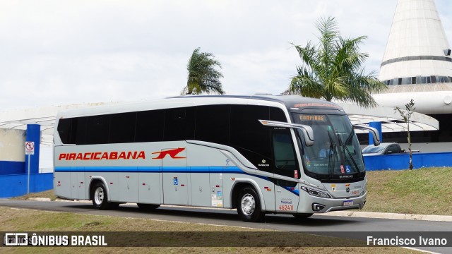 Viação Piracicabana 462411 na cidade de Marília, São Paulo, Brasil, por Francisco Ivano. Número da foto: #12971498.