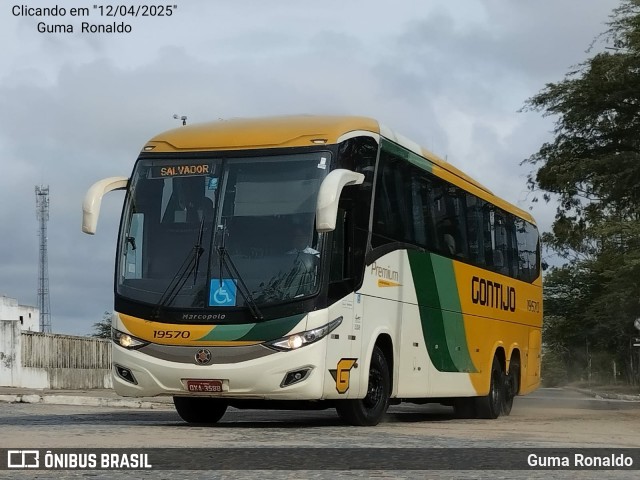 Empresa Gontijo de Transportes 19570 na cidade de Caruaru, Pernambuco, Brasil, por Guma Ronaldo. Número da foto: #12972068.