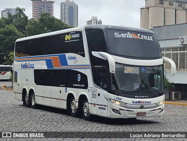 VUSC - Viação União Santa Cruz 3300 na cidade de Caxias do Sul, Rio Grande do Sul, Brasil, por Lucas Adriano Bernardino. Número da foto: #12971330.