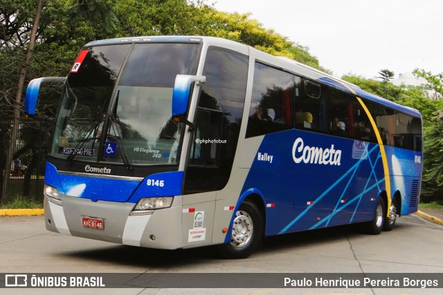 Viação Cometa 8146 na cidade de São Paulo, São Paulo, Brasil, por Paulo Henrique Pereira Borges. Número da foto: #12972678.