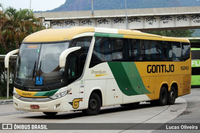 Empresa Gontijo de Transportes 19240 na cidade de Rio de Janeiro, Rio de Janeiro, Brasil, por Lucas Oliveira. Número da foto: #12971591.