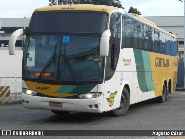 Empresa Gontijo de Transportes 14985 na cidade de Rio de Janeiro, Rio de Janeiro, Brasil, por Augusto César. Número da foto: #12972785.