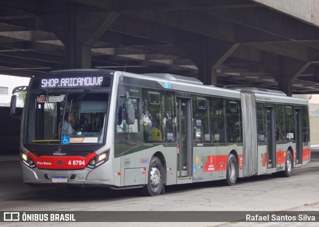 Express Transportes Urbanos Ltda 4 8794 na cidade de São Paulo, São Paulo, Brasil, por Rafael Santos Silva. Número da foto: #12970982.