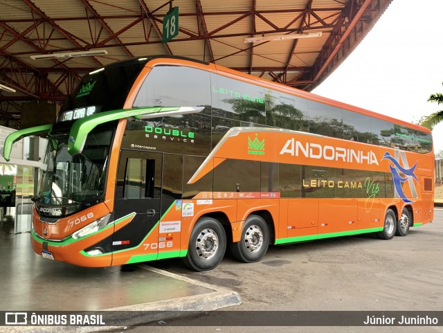 Empresa de Transportes Andorinha 7068 na cidade de Londrina, Paraná, Brasil, por Júnior Juninho. Número da foto: #12971024.