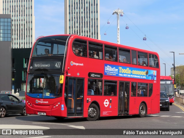 Stagecoach 10181 na cidade de London, Greater London, Inglaterra, por Fábio Takahashi Tanniguchi. Número da foto: #12972587.