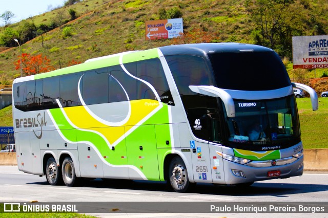 Brasil Sul Linhas Rodoviárias 2651 na cidade de Aparecida, São Paulo, Brasil, por Paulo Henrique Pereira Borges. Número da foto: #12971398.