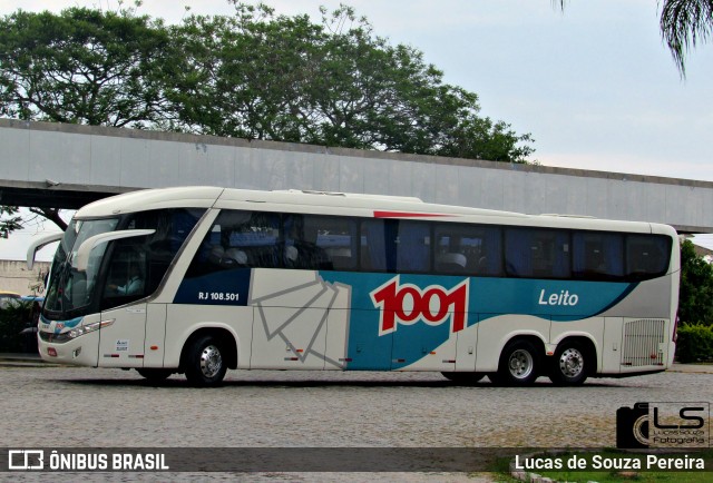 Auto Viação 1001 RJ 108.501 na cidade de Campos dos Goytacazes, Rio de Janeiro, Brasil, por Lucas de Souza Pereira. Número da foto: #12971144.